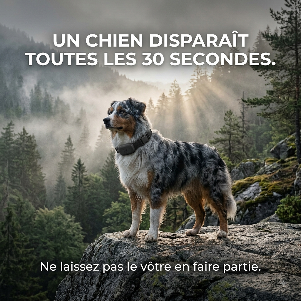 Trackio™ –  GPS pour Chien